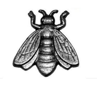 Декоративный кованый элемент Пчела литая